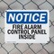 Signmission Fire Alarm Control Panel Inside OSHA Notice Sign, Plastic, 10in W x 7in L, 2PK OS-2PACK-NS-P-710-L-12519 - alternate 3